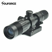 Adjustable Green Laser Sight and Flashlight Designator/Illuminator/Flashlight Fit for 20mm Rail Mount Hunting 2024 - buy cheap