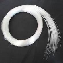 Hot sales 50~500PCS X 0.5mm X 2 Meter end glow PMMA optic fiber cable for star ceiling light free shipping 2024 - buy cheap