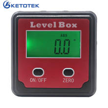 4x90 Degree Digital Inclinometer Level Box Protractor Angle Gauge Meter Bevel Box Angle Finder 2024 - buy cheap