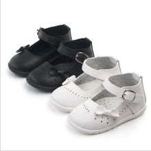 Fashion Baby PU Shoes New Kids Girls Princess Shoes Infants Antislip Casual First Walkers 2024 - buy cheap