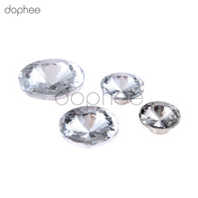 dophee 10pcs 16/18/20/22mm Crystal Glass Upholstery Nails Buttons Sewing For DIY  Clothing Sofa Craft Sewing Accessories 2024 - buy cheap