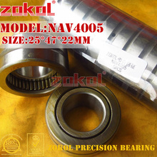ZOKOL NAV4005 rodamiento de agujas de complemento completo con anillo interno 25*47*22mm 2024 - compra barato