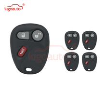 Kigoauto 5pcs remote key case 3 button for buick Cadillac Chevrolet pontiac remote control key cover 2024 - buy cheap