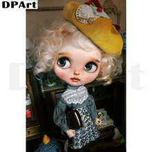 Алмазная картина, полностью квадратная/круглая кукла, игрушка, фигурка 5D Daimond, вышивка, вышивка крестиком, набор, горный хрусталь, картина T113 2024 - купить недорого