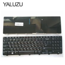YALUZU-teclado ruso para portátil, para Dell N5010, 15R, M5010, N5010D, M501R, INS15VD-1318, 1308, 1316, diseño RU, color negro, nuevo 2024 - compra barato