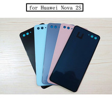 For Huawei Nova 2S Housing Back Battery Door Cover Case replacement repair parts For Huawei Nova 2S Glass Back Cover Spare Parts 2024 - buy cheap