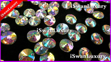 Fashion Queen Round Glaring Star Acrylic 10mm 300ps Flatback Loose Rhinestones Stones Sew On Stones For Sewing Rhinestones Beads 2024 - buy cheap