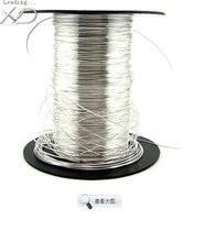 925 Solid Sterling Silver finding,5meters of sterling 0.5mm Genuine Pure silver wire Silver Jewelry finding 2024 - buy cheap