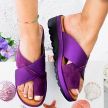 New Fashion Woman Outdoor Sandals Mid-heel Wedge Sandals Soft Bottom Comfortable Platform Sandals Sandalias Drop  ghn78 2024 - buy cheap