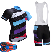 CUSROO Universal Cycling Jersey Sets Ropa Ciclismo Sports Jersey Cycling Clothing Bike Wear Mtb Jersey Quick-Dry 9D GEL PAD 2024 - buy cheap