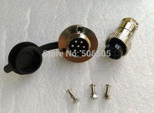 Free shipping M20/GX20/DF20 7pins 20mm aviation connector Wire Panel Connector Socket and Plug With Flange 2set/lot 2024 - buy cheap