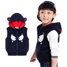 New Cartoon Girls Vest Outerwear Baby Waistcoat Vests For Children Kids Boys Formal Vest Coat Vetement Garcon Warm Vests Jacket 2024 - buy cheap