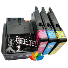 Cartucho de tinta compatível com 4 pacotes, para hp 932 / hp 933, officejet 6600 6100, 6700, e-all-in-one (chip v3) 2024 - compre barato