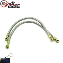 STONEDER 500mm Braided Oil Cooler Hose 8mm/10mm Banjo Bolt For Pit Dirt Bike 2024 - buy cheap