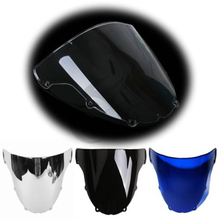 Novo para-brisa para kawasaki ninja zx6r zx636 2003 2004, acessórios para motocicleta 2024 - compre barato