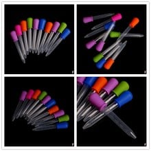 1Pc 5ML Clear Silicone Plastic Baby Medicine Dropper Spoon Pipette Liquid Food Dropper Burette  12cm*2cm random color 2024 - buy cheap