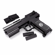 ausini  373pcs military super weapon desert eagle pistol gun building blocks Bricks Toy 2024 - buy cheap