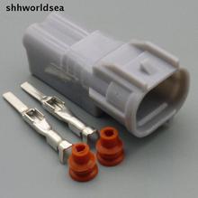 Shhworlsea-conector de cable eléctrico para coche, accesorio de 2 pines, 2,2 m, macho, con boquilla de aceite, impermeable, para Toyota,Honda,Nissan 2024 - compra barato