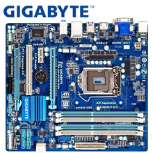 GIGABYTE GA-Z77M-D3H рабочего Материнская плата Z77 разъем LGA 1155 i3 i5 i7 DDR3 32G блок питания ATX UEFI BIOS оригинальный Z77M-D3H используется 2024 - купить недорого