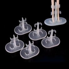 Suporte de exibição para boneca 5 lâmpadas, suporte transparente porta pernas para bonecas acessórios para bonecas de bebê menina pop presente de brinquedo 2024 - compre barato