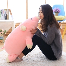 1PC Kawaii Sleeping Piggy Plush Doll Stuffed Soft Animal Pig Plush Pillow Toy Cute Girls Toy for Kids Baby Children's Gift Doll 2024 - buy cheap