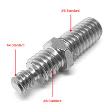 1/4 3/8 to 3/8 Adapter Screw for SIRUI BENRO TRIOPO Professional Tripod Monopod Center Axis Screw Photo Studio 2024 - buy cheap