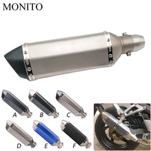 Modified Exhaust Motorcycle Escape Exhaust Moto Exhaust Muffle For Moto Guzzi Brutale 1000 Serie Oro 1200 SPORT AUDACE 2024 - buy cheap