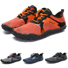 Zapatos acuáticos de verano para hombre, zapatillas de playa de talla grande, coloridas a rayas, talla 35-46 2024 - compra barato