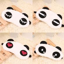 Cute Panda Sleeping Face Eye Mask Blindfold Eyeshade Traveling Sleep Eye Aid Drop Shipping Wholesale 2024 - buy cheap