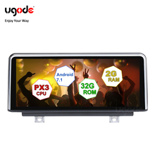 Ugode Android 7,1 автомобильный Аудио Видео Стерео ПК GPS Navi система 10,25 дюймов для BMW F30 F31 F32 F33 F80 F81 F84 топ продаж в наличии 2024 - купить недорого