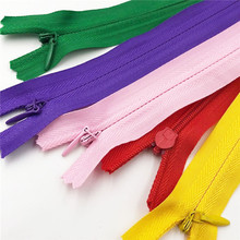 10pcs 3# 15cm Long Invisible Zippers Purple Orange Green Black DIY Nylon Coil Zipper For Sewing Clothes 2024 - buy cheap