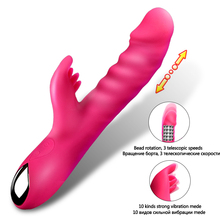 Strong Rabbit Dual Motors Vibrator Intimate Goods For Sex G Spot Orgasm Clitoris Stimulation Vaginal Massager Sex Toys For Women 2024 - buy cheap