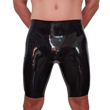 Brand New Latex Rubber Shorts Short Pants Trousers Black (one size) 2024 - buy cheap