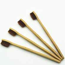 Frete grátis emi-4 de bambu escovas de dentes Oral dente escova de carvão de bambu escova de dentes 5 pçs/caixa 2024 - compre barato