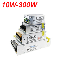 High Power AC110V 220V To DC5V LED Strip Power AC DC Adapter 5V 2A 3A 5A 10A 20A 30A 40A 60A 10W-300W Switch Power Supply 1PCS 2024 - buy cheap