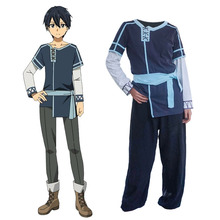 Anime SAO 3 espada arte Online Alicization Cosplay Kirito traje Kazuto Kirigaya de fiesta Halloween uniformes diario traje 2024 - compra barato