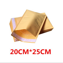 20 cm x 25 cm 20 pcs Bolha Mailers Acolchoados Envelopes Sacos kraft, envelopes mailer, envelope bolha 2024 - compre barato