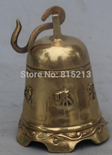 Bi0011612 китайская тибетская Строительная скульптура Zhong Bell Horologe 2024 - купить недорого