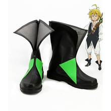 The Seven Deadly Sins Meliodas Cosplay Boots Shoes Custom Made for Adult Men Women Shoes 2024 - buy cheap