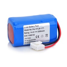 Batería Para ZONCARE HLYB-1171, monitor de noticias de 2600mAH, ECG, ZQ-1206, ECG-6A, ECG-2203B 2024 - compra barato