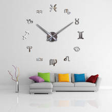 new fashion diy wall clock europe 3d big quartz watch clocks living room large home decorative still life circular stickers 2024 - buy cheap