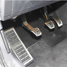 Carro pedal de combustível freio da embreagem pedais capa para volkswagen vw golf 7 gti mk7 para skoda octavia a7 peças acessórios 2024 - compre barato