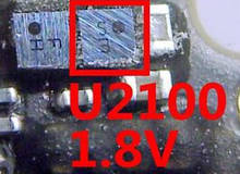 5pcs/lot  home button fingerprint  ic 1.8V For iPhone 6 6G plus U2100 4 pins glass ic chip 2024 - buy cheap