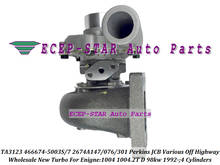 TA3123 2674A147 466674-0007 466674 466674-5003S 2674A076 2674A301 Turbo Turbocharger For Perkins JCB Off Highway 92 1004.2T 98kw 2024 - buy cheap
