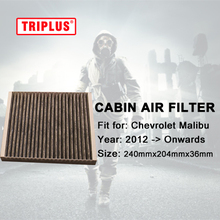 Filtro de aire de cabina para Chevrolet Malibu (2012 en adelante) 1pc, filtros de aire de polen de alto carbono activado, filtro de aire acondicionado 2024 - compra barato