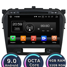 Автомобильный радиоприемник Android 9,0 автомобильный dvd-плеер для Suzuki Vitara 2015 Стерео gps навигация Авто 2 Din HD экран Аудио Автомагнитола 2024 - купить недорого