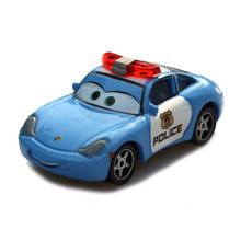 Disney Pixar Cars 2 3 Sally Sheriff Lovers Lightning McQueen girlfriend Metal Diecast 1:55 Toy alloy Car model for children 2024 - buy cheap