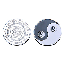 Card Protector Poker Chips Dealer Button Big Blind Small Blind Card Guard Dealers Code 40*3mm Zinc Alloy 2024 - buy cheap