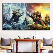 Jaina e artística heróis da tempestade, papéis de parede, arte e pintura em tela, impressão de parede, decoração de quarto e casa 2024 - compre barato