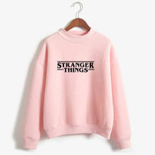 Hoodies Stranger Things Women Hoodie Fleece Harajuku Sweatshirts Autumn Winter Hip Hop Letters Print Hoodies Sweatshirt 2024 - buy cheap